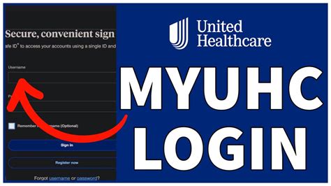 myuhc sign in.